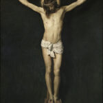 Diego Velázquez's Christ Crucified, showing Jesus on the cross wearing the crown of thorns